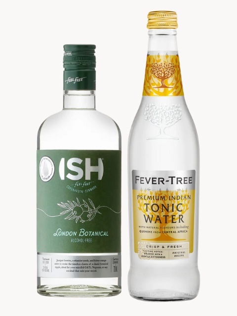 Gin ISH Bezalkoholowy i toni Fever Gin ISH Bezalkoholowy i toni Fever