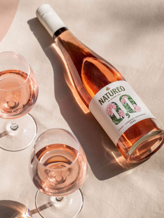 NATUREO ROSE - Różowe Wino Bezalkoholowe 0,0%