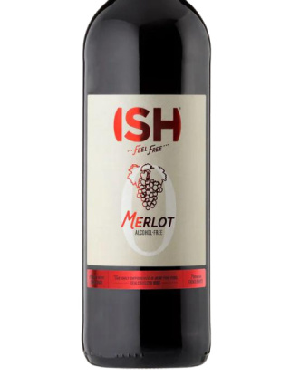 ISH SPIRITS MERLOT - Czerwone Wino Bezalkoholowe