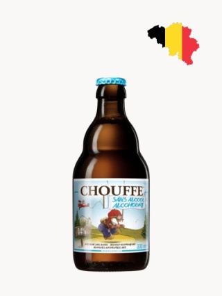 LA CHOUFFE - Belgijskie bezalkoholowe piwo Belgian Ale