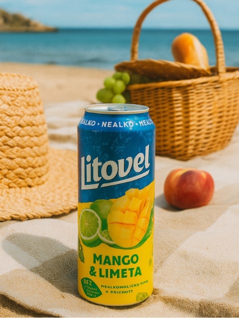 Bezalkoholowe piwo MangoLimeta