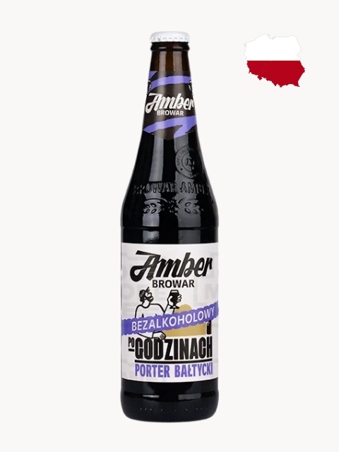 Bezalkoholowy porter bałtycki Amber Bezalkoholowy porter bałtycki Amber