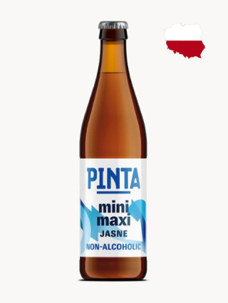 PINTA MINI MAXI JASNE - Piwo Bezalkoholowe IPA