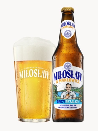 MIŁOSŁAW & MAKŁOWICZ - Piwo Bezalkoholowe IPA | Mandarynki