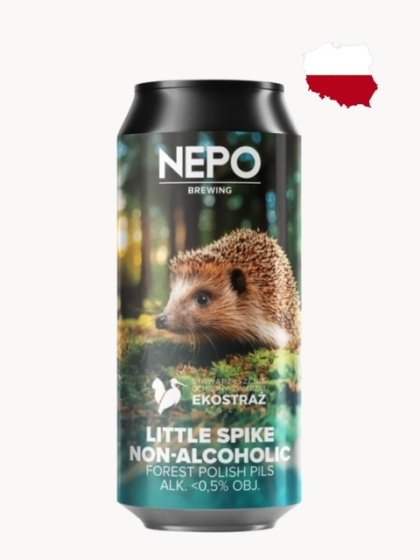 NEPO LITTLE SPIKE - Piwo Bezalkoholowe Pils