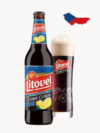 LITOVEL CERNY CITRON - Bezalkoholowy Ciemny Radler