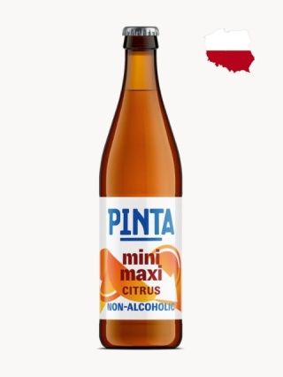 PINTA MINI MAXI HAZY CITRUS - Piwo Bezalkoholowe Fruit ALE