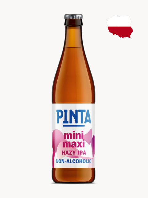Pinta mini maxi hazy ipa bezalkoholowe Pinta mini maxi hazy ipa bezalkoholowe