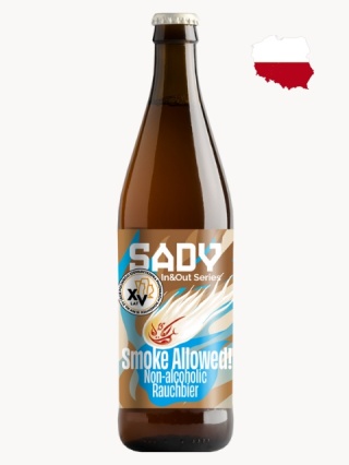 SADY IN&OUT SMOKE ALLOWED - Bezalkoholowe piwo Rauchbier