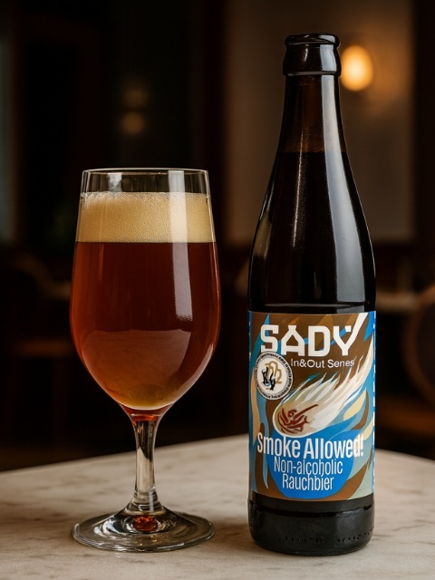 Piwo rauchbier Sady in out