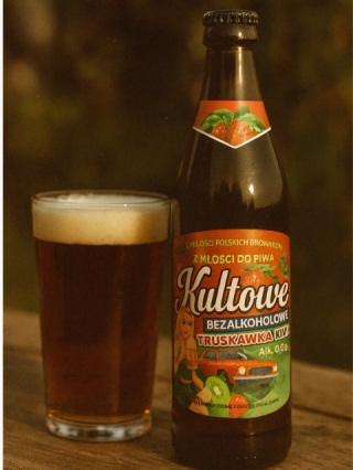 STAROPOLSKI KULTOWE - Bezalkoholowy Radler Kiwi | Truskawka