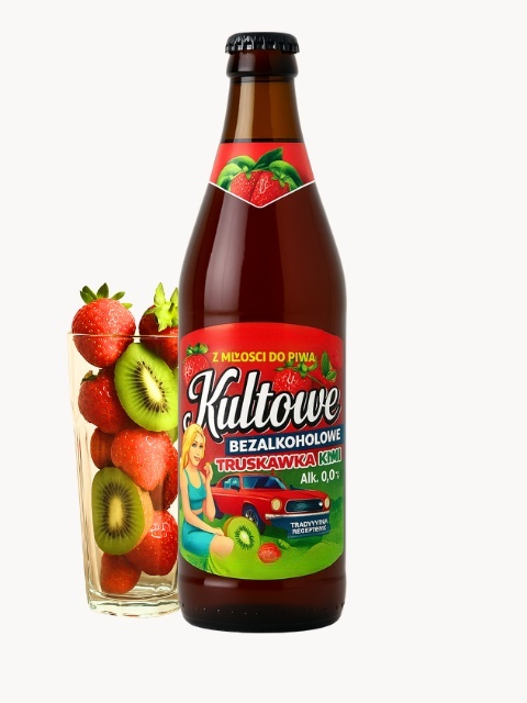 STAROPOLSKI KULTOWE - Bezalkoholowy Radler Kiwi | Truskawka