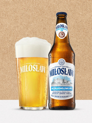 MIŁOSŁAW - Piwo Bezalkoholowe IPA